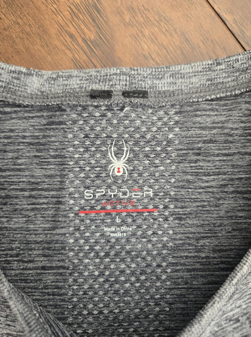 Spyder Active Women's Gray Marled Seamless Athletic Tank Top Size Large_0111